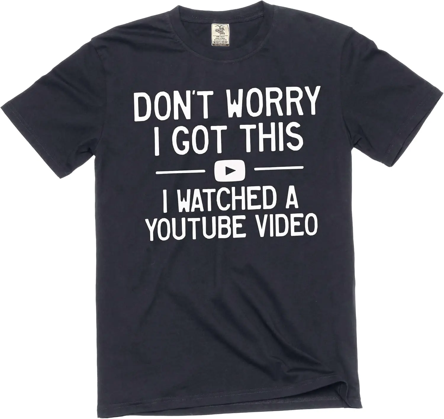 Men's Humorous T-Shirt Don't Worry I Got This DIY Garage Shirt 100% Cotton Trendy Y2K Short-Sleeve Tee-Soft, Quick-Drying,