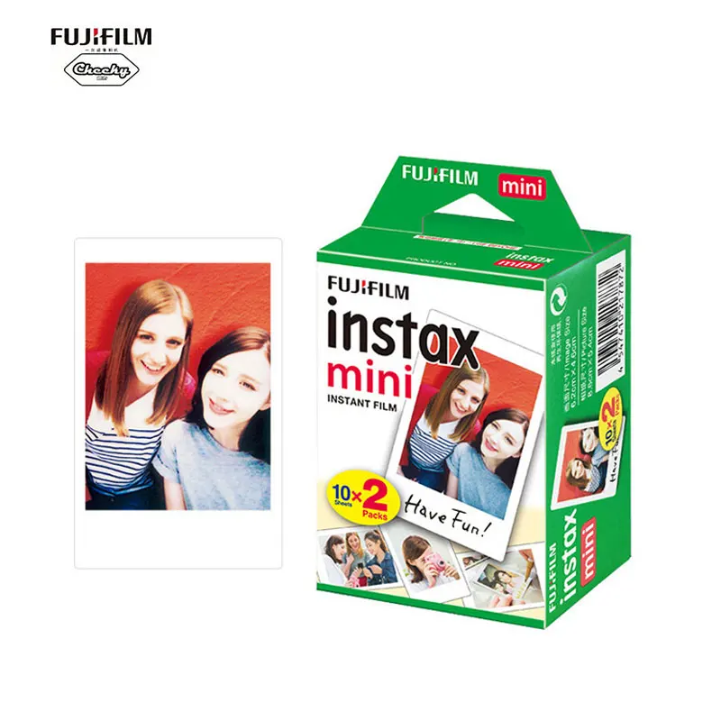 Origin Fujifilm Instax Mini Film 10 Sheets Photo Paper for Fuji Instant Film Cameras Instax Mini11 8 9 90 Link Liplay EVO