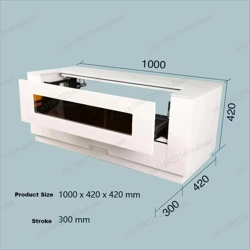 Motorized Remote Control Sliding Tray For UST Ultra Short Throw Laser Projector Electric Retractable TV Cabinet Projector Stand
