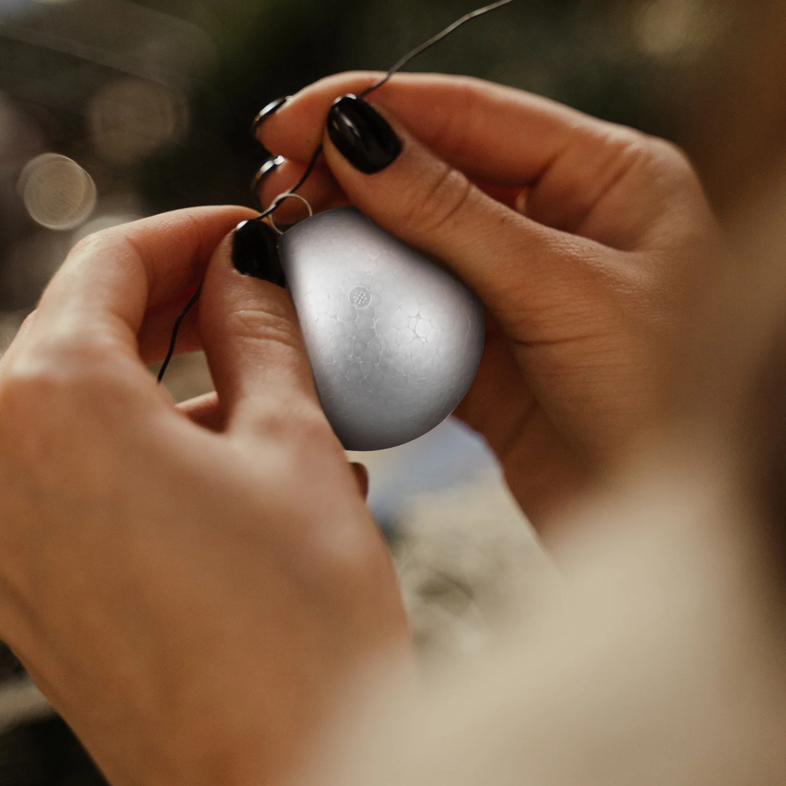 

40Pcs Craft Foam Balls 5 Sizes White Round for DIY Wedding Decorations Lightweight Smooth Art Supplies Foam Balls