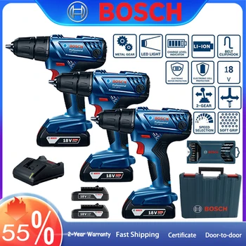 18V Electric Drill Screwdriver BOSCH GSR-180 Cordless Drill Screwdriver Variable Speed ​​Motor Multi-purpose Drilling Rotate Tools