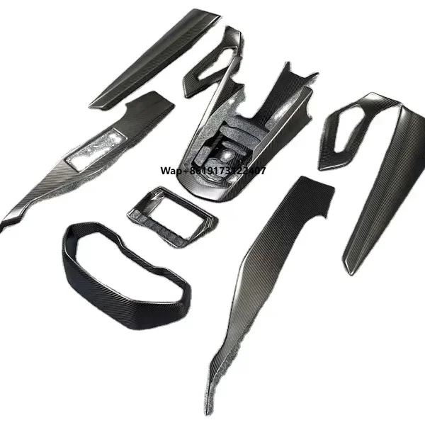 For LP700 LP720 LP750 Kit Dedicated Dry Carbon Fiber Interior Center Console Door Panel