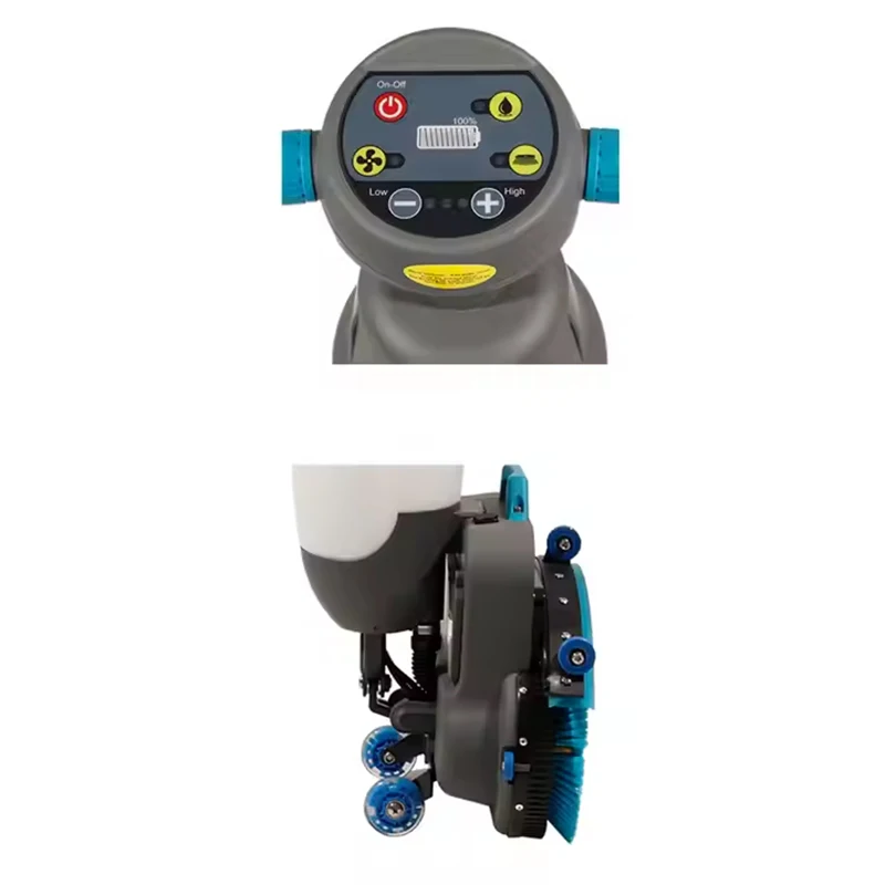 Automatyczna Elektryczna Szczotka do Mycia Podłóg Samochodowych Mata Myjąca Mop Fabryczna Dostawa