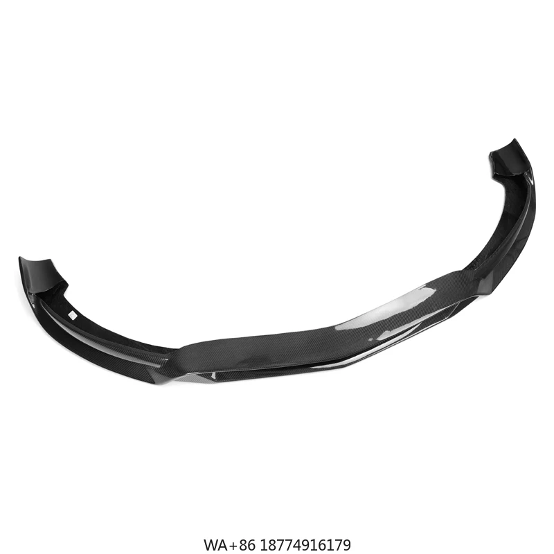 

For CLA-Class W117 2014-2016 Car Front Bumper Splitter Lip Spoiler Diffuser Guard Protection R1 Style Carbon Fiber