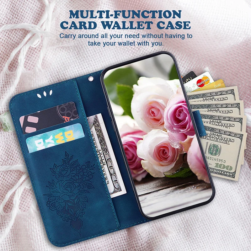 Stand Flip Wallet Case für Samsung Galaxy A57 A56 A55 A54 A53 A52S A42 A35 A36 A37 A34 A33 A32 4G 5G Leder Schutzhülle – Detail 6