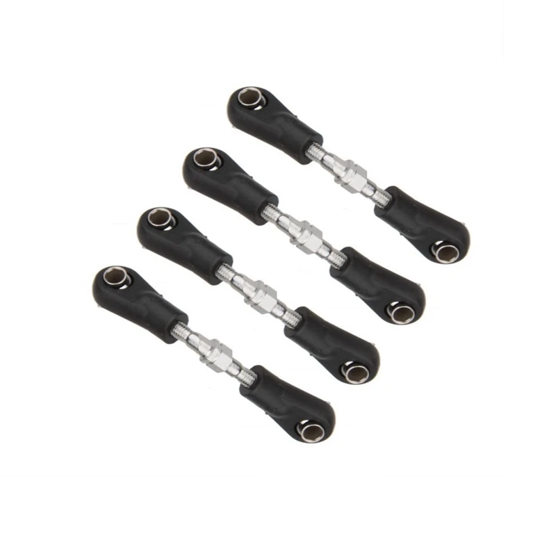 4Pcs Link Pull Rod For 1/10 RC Drift On Road Touring Car(HSP HPI Himoto SST RACING LRP 3Racing Tamiya 58658 Kyosho)