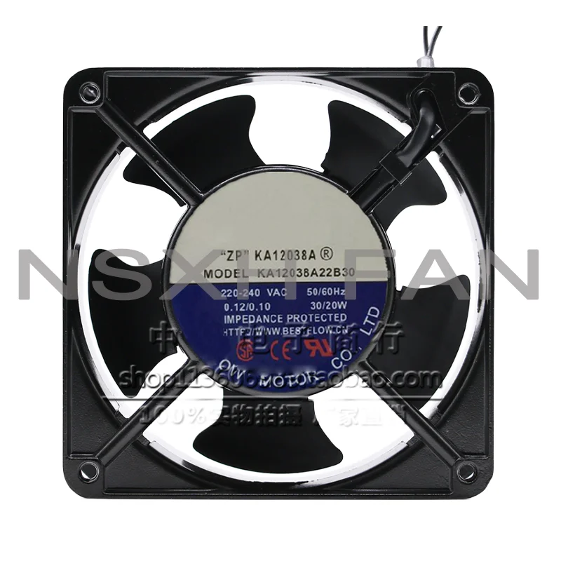 Ventilador de refrigeração mudo do armário, melhor, novo, KA12038A22B30, 220V