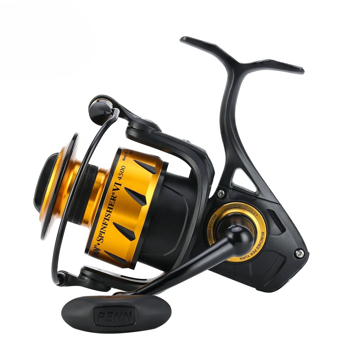 

Original brand newPe·nn Spinning Fishing Reel Spin·fisher VI SSVI 3500-10500 Full Metal Deep Sea Saltwater Drag Fishing Reels