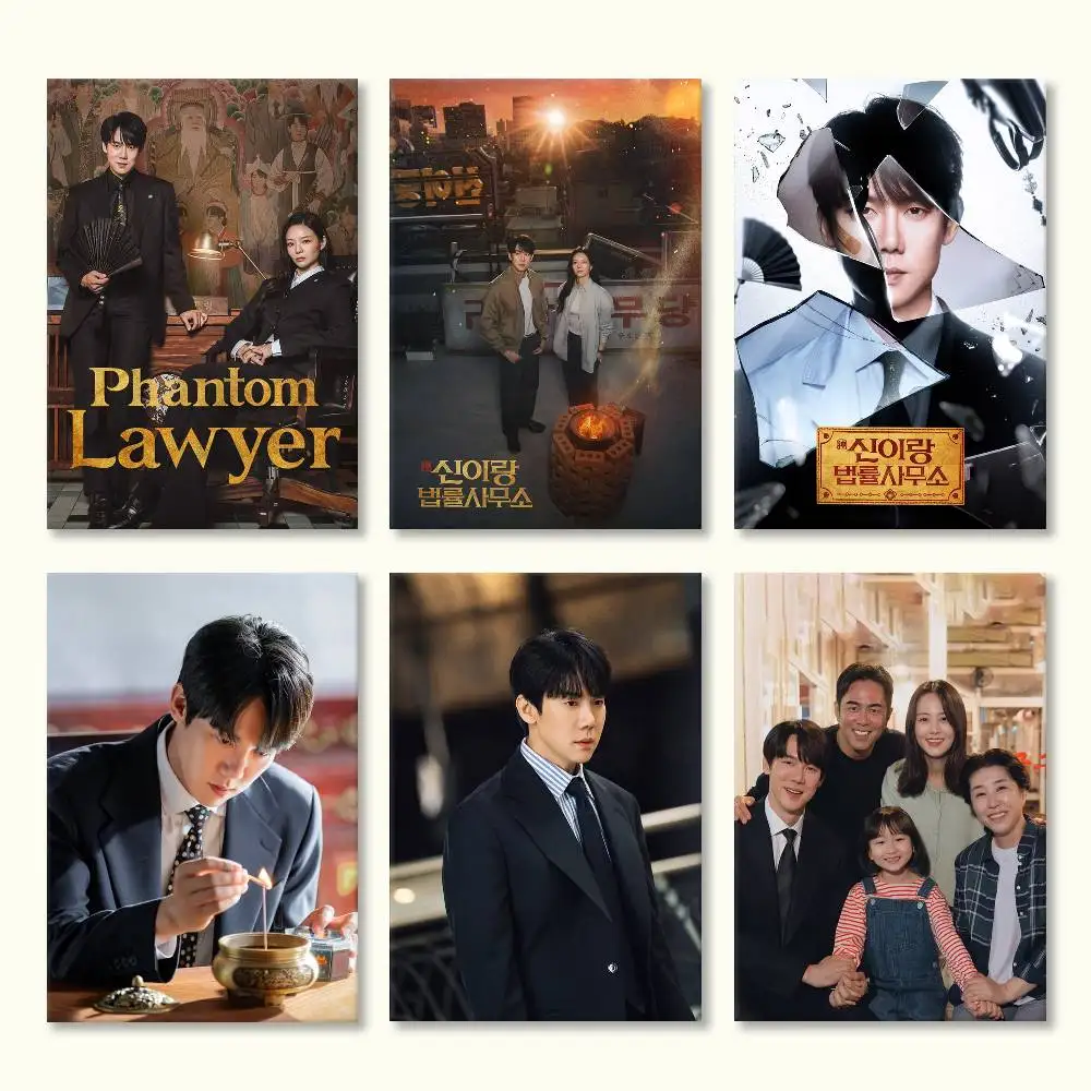 Kdrama P-phantom lawyer Poster Versatile HD Waterproof Wall Art Self-Adhesive Decor for Any Space Ideal Gift