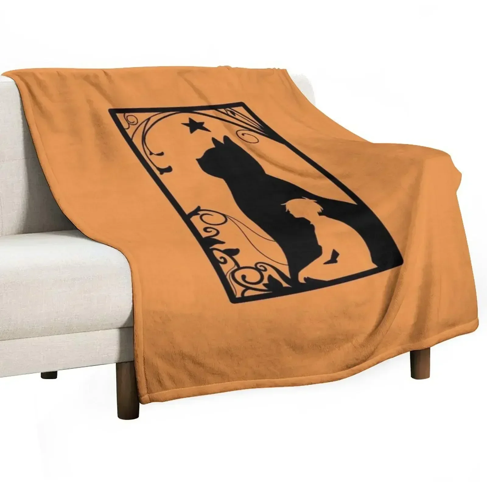 Kyo Sohma Throw Blanket Bed covers Beautifuls Furry Flannel Blankets