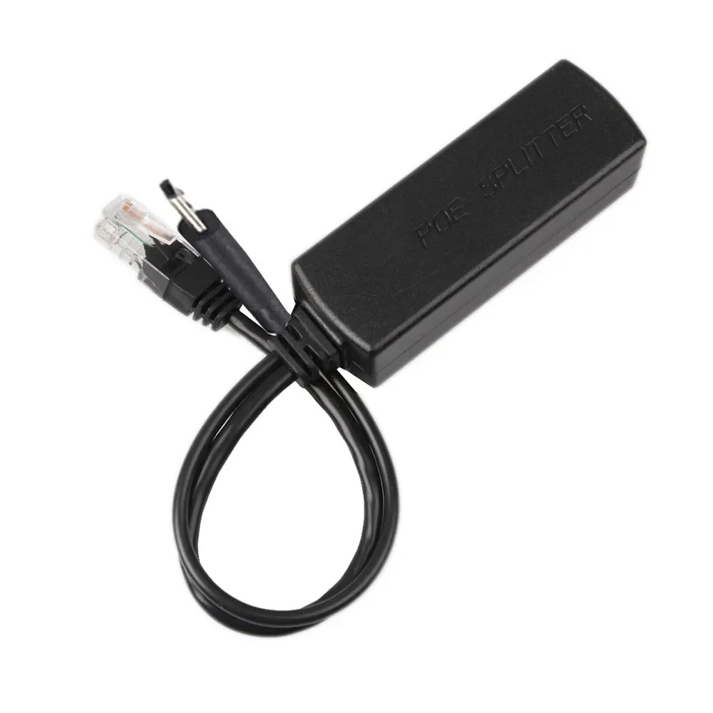 ANPWOO IEEE 802.3af Micro USB Active PoE Splitter Power Over Ethernet 48V a 5V 2.4A per Tablet Dropcam o Raspberry Pi