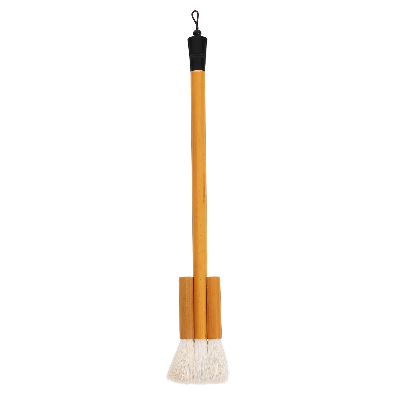 

Watercolor Wool Paint Brush for Wall Art Shading Bamboo H Painting Tool Travel Size Easy Clean Durable Bristles Lightweight