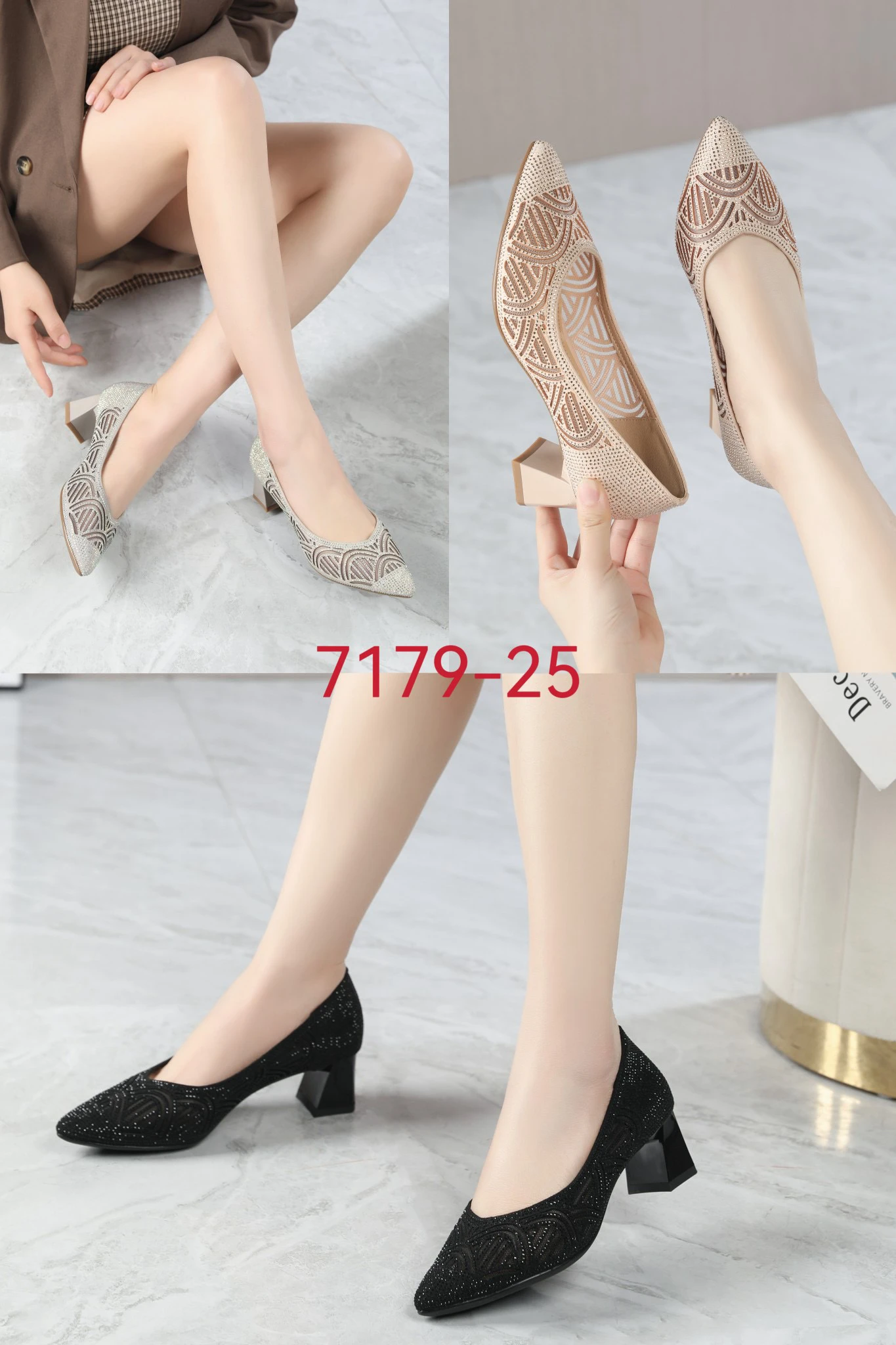 2025-new-women's-leather-oes-summer-casual-comfortable-thi-heel-pointed-toe-water-diamond-single-oes-semi-up-sle-four