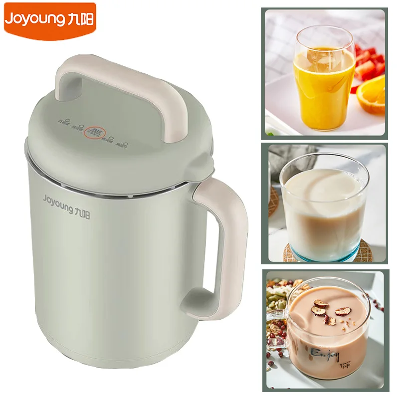 

Joyoung D130 Portable Soymilk Maker 1.2L Stainless Steel Filter Free Soy Milk Machine Multifunction Food Blender Stirring Mixer