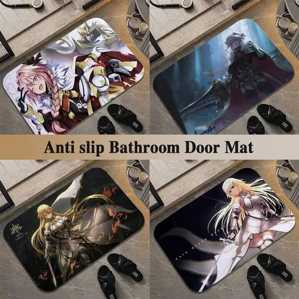 

Fate Apocrypha Astolfo Floor Mat Printed Large Carpets Room And Bedroom Carpets Bathroom Anti Slip Door MATS Small Carpets