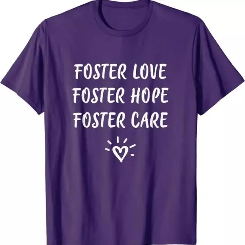 Foster Love Hope Care Adoption Pro T Shirt