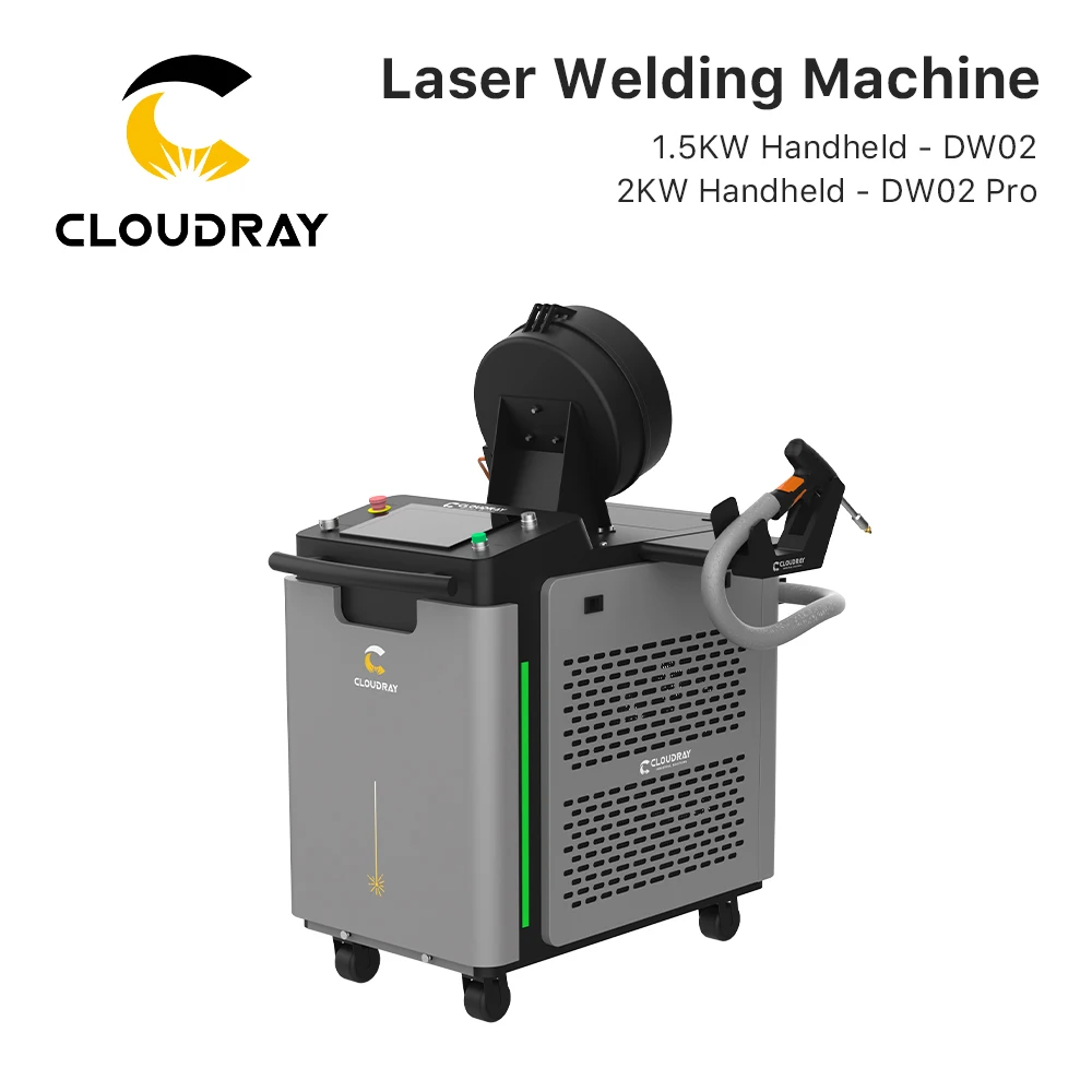 Cloudray 1500W 2000W Laser Welding Machine Laser cleanning System One Touch Setup Simple Operation With Door Switch Interlock