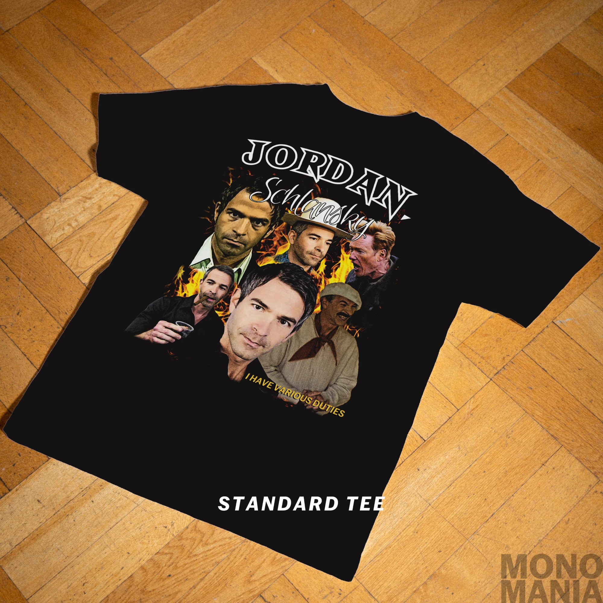 Jordan Schlansky Shirt T-shirt with Interesting Printed Patterns, Unisplendour Pure Cotton Street T-shirt