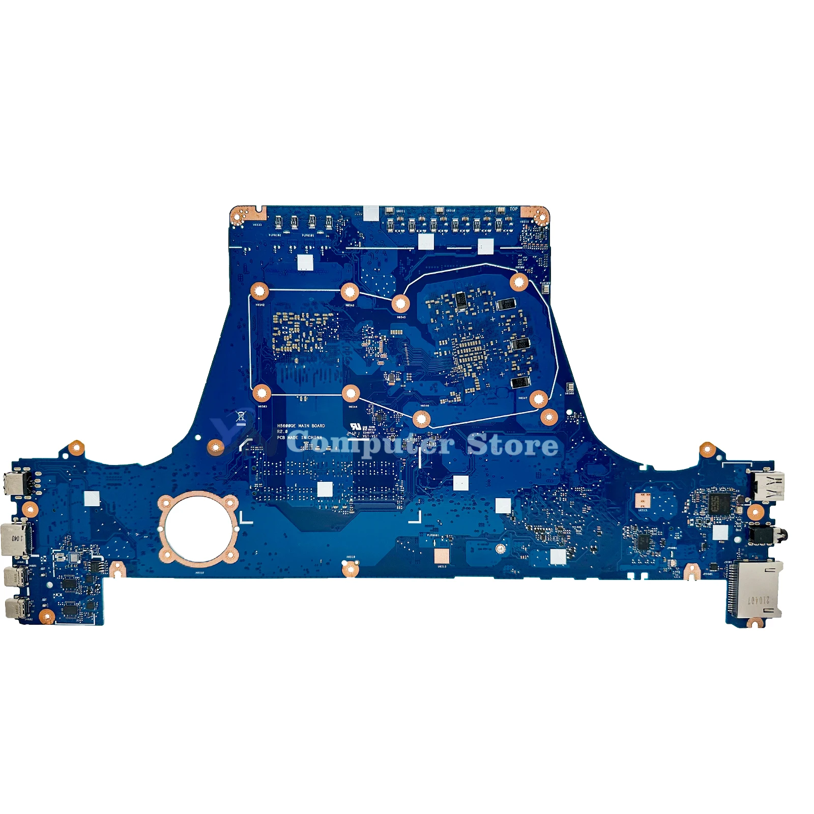 H5600Q Mainboard For ASUS H5600QE J5600QE W5600Q2A J5600Q2A Laptop Motherboard R7-5800H R9-5900H RTX3050Ti RTX-A2000 100% Test