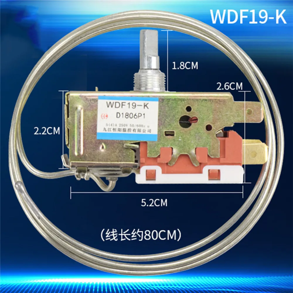 For Siemens Bosch Thermostat Switch Refrigerator Thermal Relay WDF19-K Thermostat Refrigerator