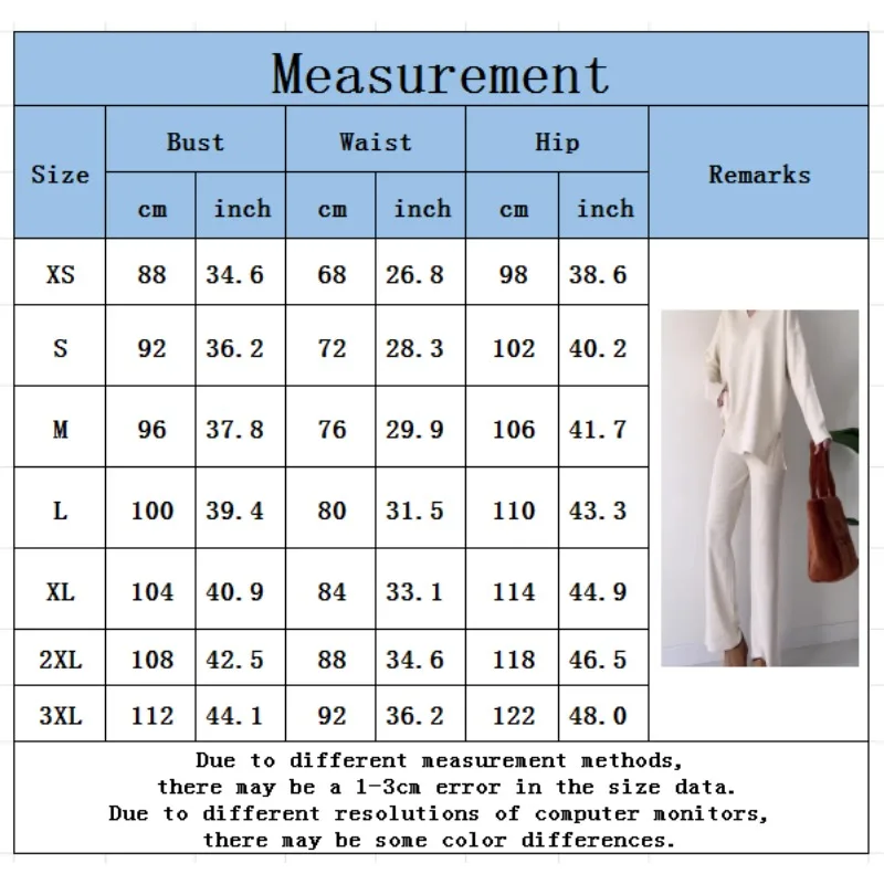 Women's two piece Set Fashion Lapel Loose Casual Knit Sweater Two-piece Set Temperament Commuting Autumn and Winter New Item