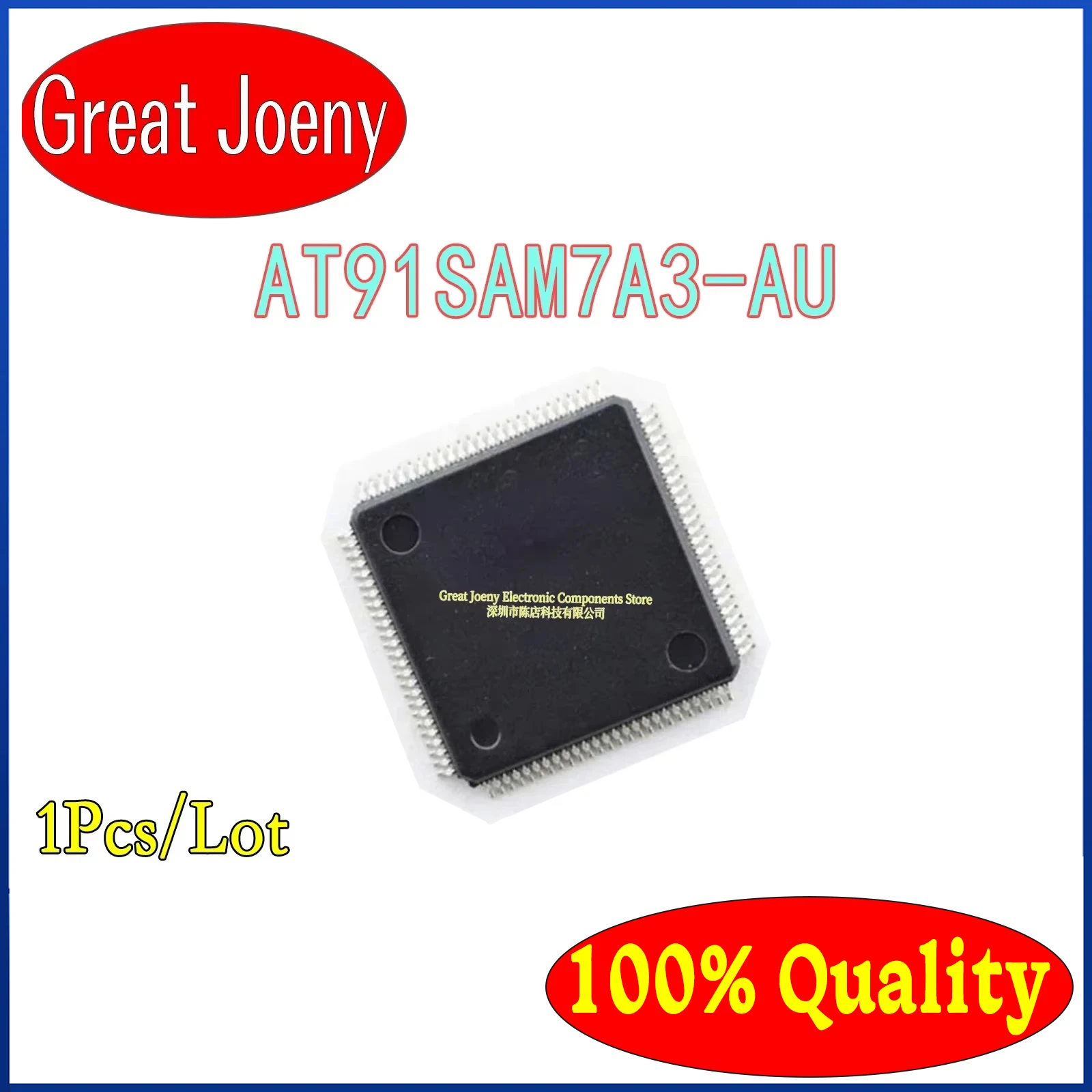 AT91SAM7A3 AT91SAM7A3-AU IC MCU Chipset LQFP-100 Bulk Best Price Plastic Casing