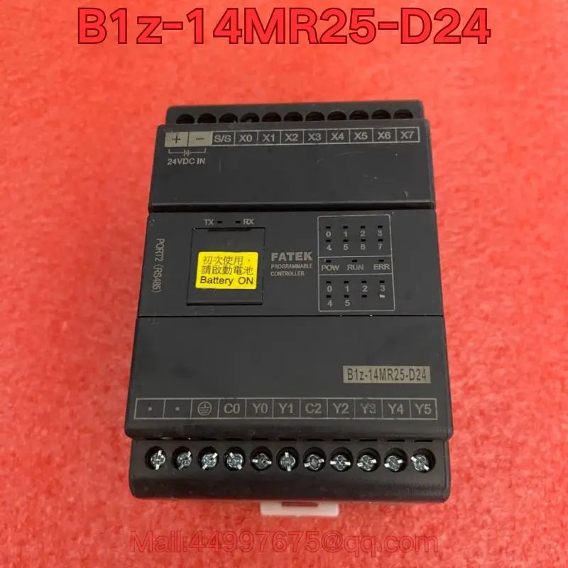 

Second-hand B1z-14MR25-D24 PLC controller functional test is normal