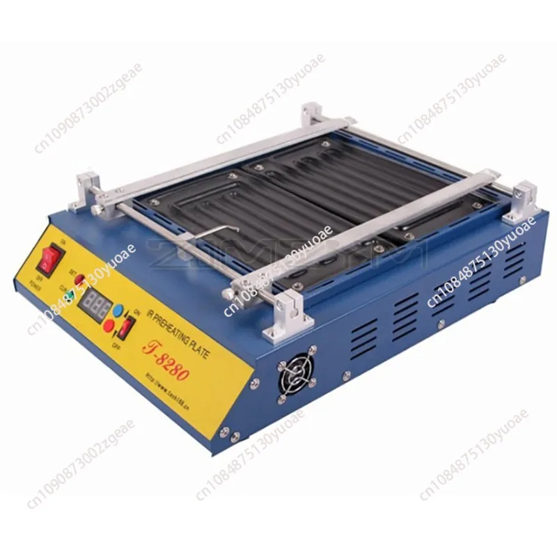 T8280 PCB Preheater IR Preheating Plate T-8280 IR-Preheating Oven 0-450degree Celsius Solder Repair