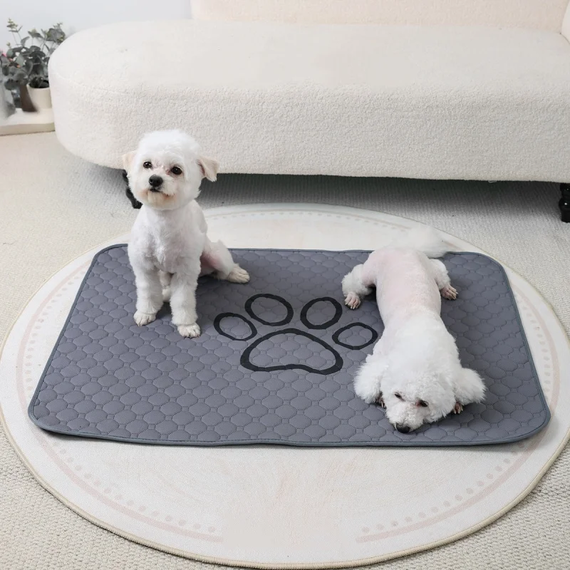 Tapete absorbente impermeable antideslizante para cama de perro, lavable