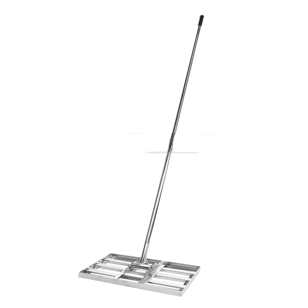 Stainless Steel Golf Course Leveler Lawn Leveling Rake Football Field Farms Lawns Golf Courses Sand Gravel Yard Grass Leveler