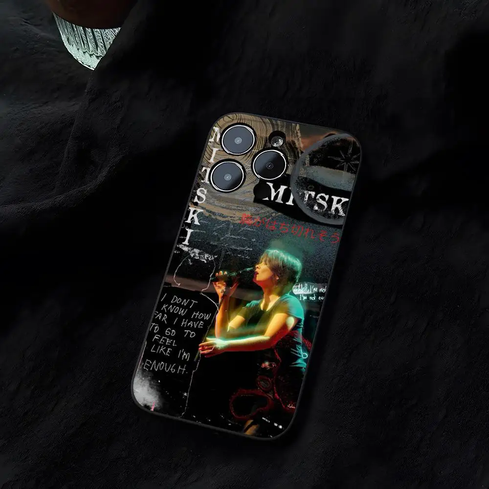 Spring M-Mitski Mouse Pad Funda for iphone 14 16 13 11 15ProMax 12 Pro Max Mini Xr Xs X 7 Plus Covers