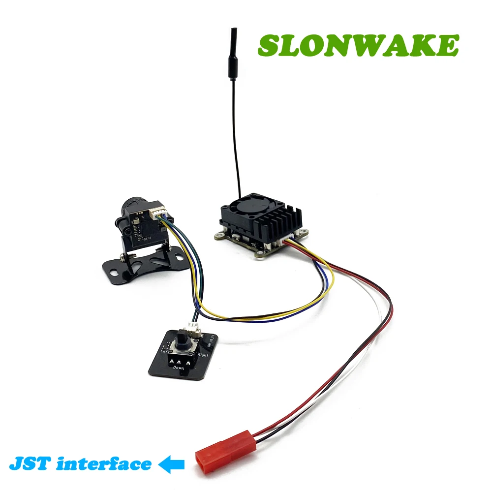5.8G 48CH 2000MW FPV Wireless Transmitter VTX adjustable Range Over 20Km and 1200TVl fpv camera use for FPV Camera Kit for plane view 3