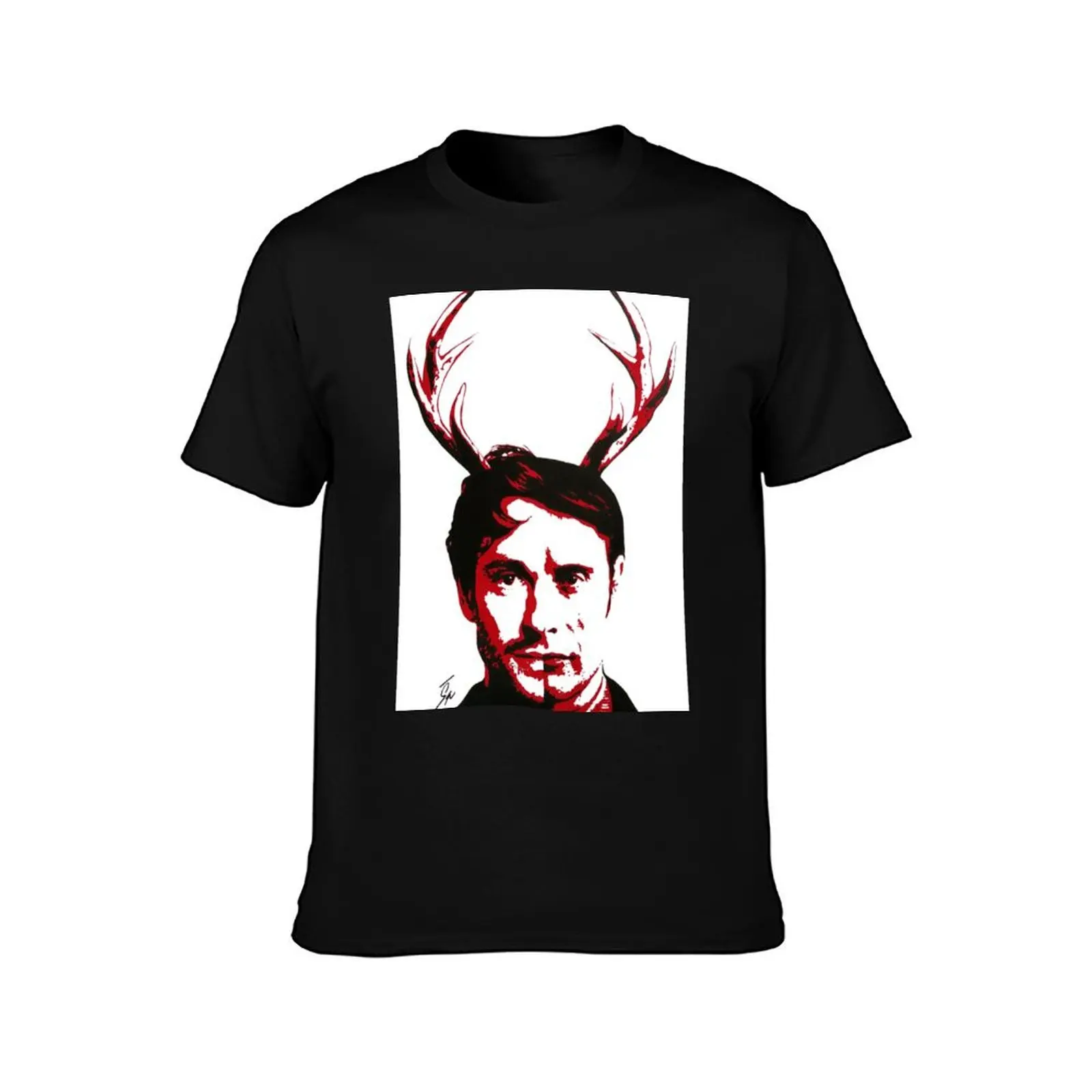 Hannibal Lecter vs Will Graham T-Shirt Breathable Workout Short Sleeve Top T-Shirt