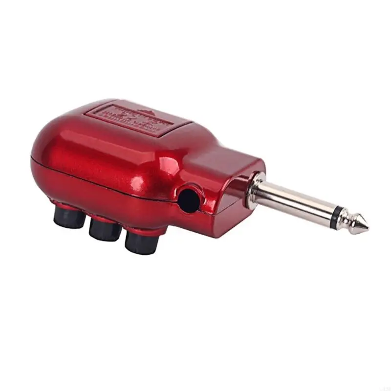 Small Preamplifier Preamp Replacement Guitars Pickup EQ Preamplifier 6.35mm Plug Acoustic Guitar Preamplifier
