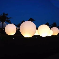 Boule Gonflable en PVC avec Lumières LED, Sphère Flottante Hermétique, Pompe pour ix, Club, Bar, Décoration, Offre Spéciale, 2024