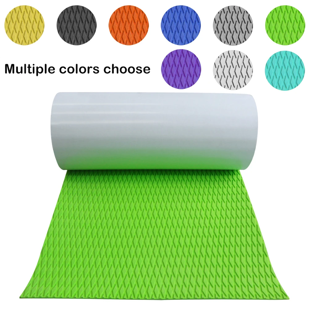 2400*450mm EVA Foam Boat Decking Self-Adhesive Flooring Sheet Non-Skid DIY Traction Pads Grip Mat Kayak Yacht SUP Board Canoe