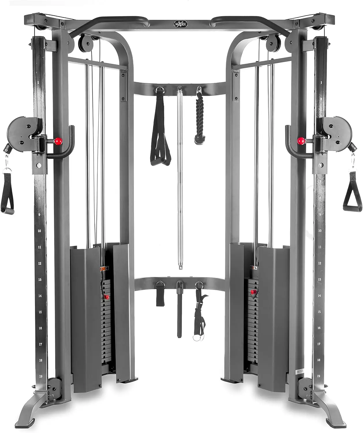 XMARK Functional Trainer Cable Machine, Commercial and Home Gym Functional Trainers