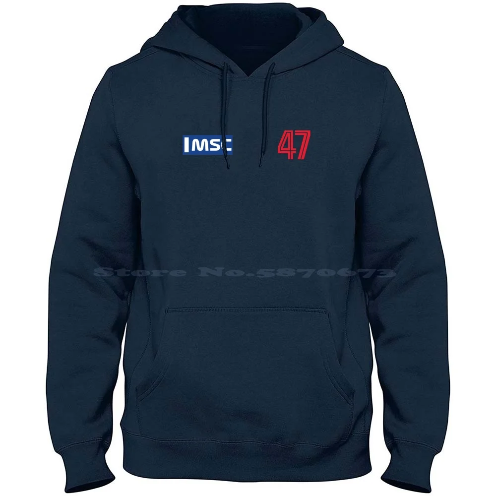 Msc #47 White 100% Cotton Hoodie Mick Schumacher Mick Schumacher Mick Schumacher Mick Schumacher Mick Schumacher Mick