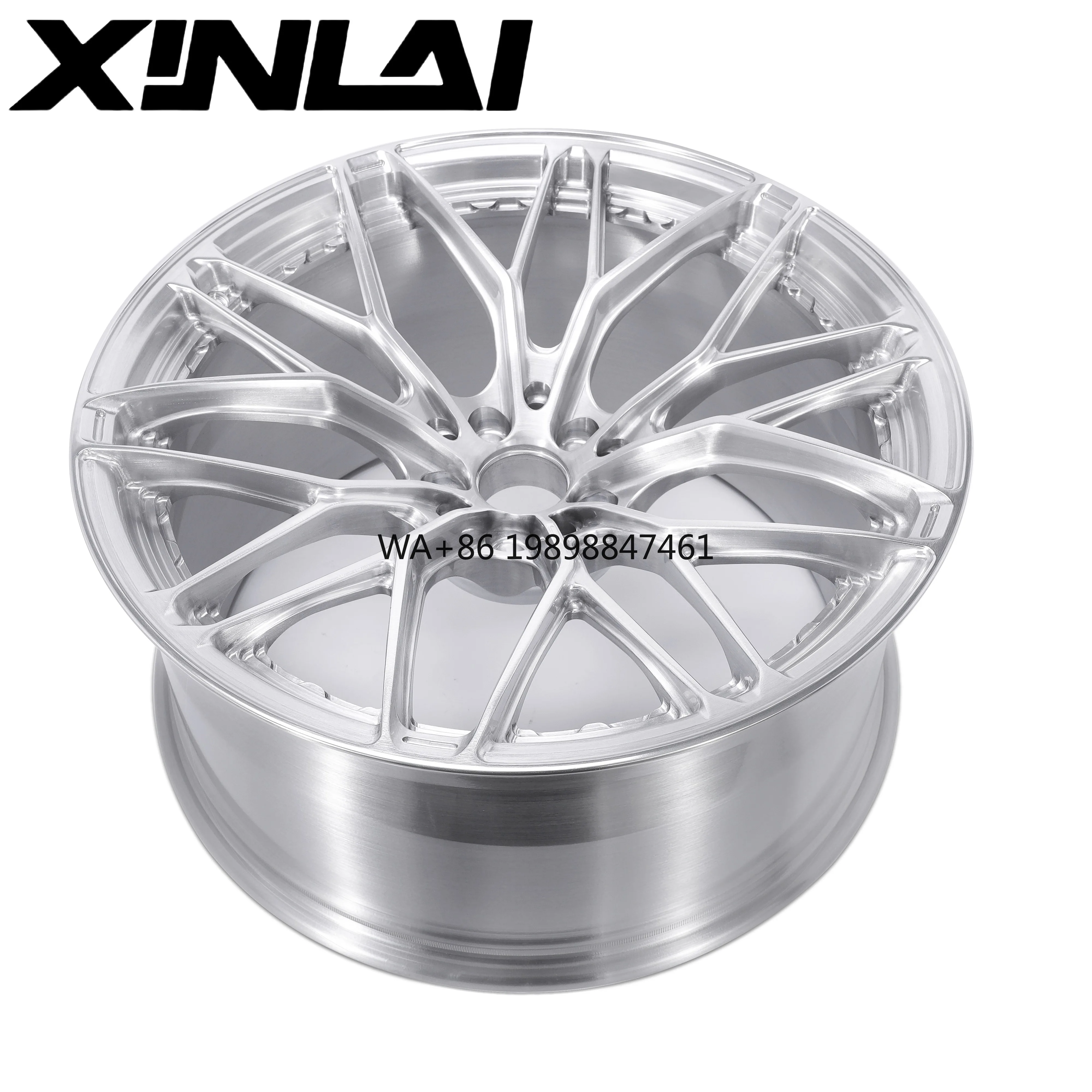

Custom Brushed Concave Wheels18 19 20 21 22 5X114.3 5*120 Wheels Forged Passenger Car Wheels for Mercedes BMW Audi