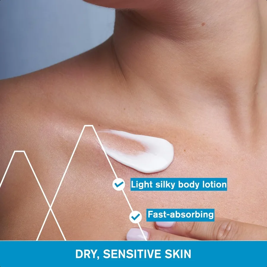 URIAGE Seidige Körperlotion mit Sheabutter, Hyaluronsäure, 24-Stunden-Feuchtigkeit, glättender Wirkung, Feuchtigkeitscreme, ParabenFree