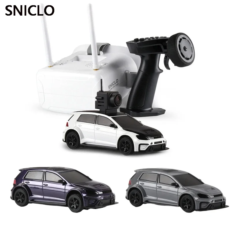 Sniclo 4wd 1/43 Immersive Fpv Remote Controlled Racing Toy Sports Car Sisilok Ca51 Four Wheel Drive Drift Car Children Toy Gifts