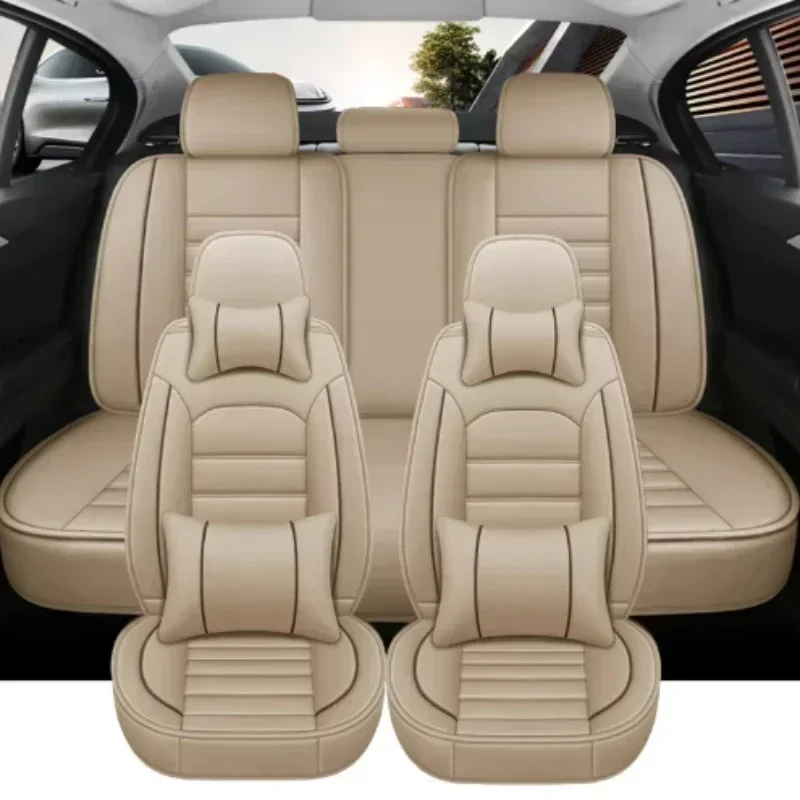 3D Full Coverage Car Seat Cover for VW Golf Passat B5 B6 B7 B8 CC Touran Tiguan Toureg Touareg Phaeton T-ROC Car Accessories