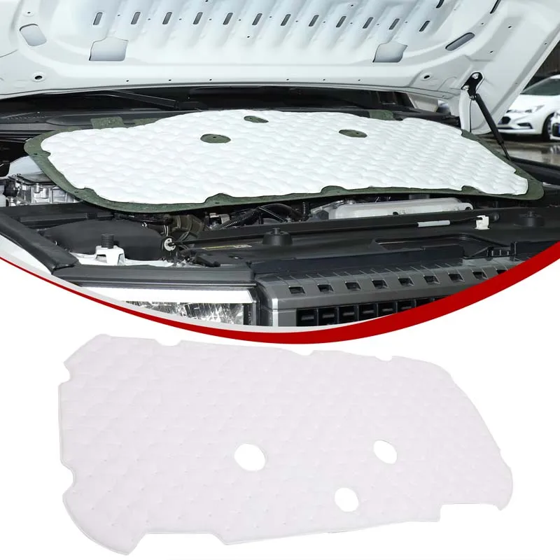 

For Toyota Land Cruiser 250 Prado LC250 2024+ Car Front Hood Sound Insulation Pad Cotton Sound Proofing Heat Insulation Pad Cove