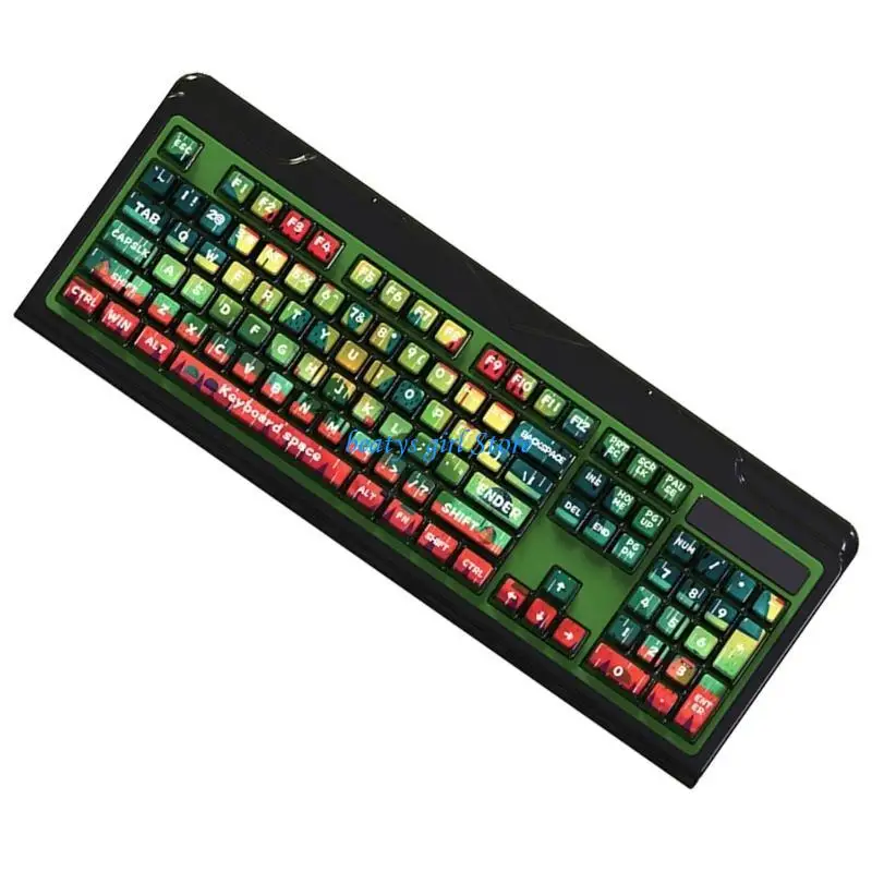 

C7AB 116PCS Watermelon Keycaps Backlit Keycap Set For Mechanical Keyboards