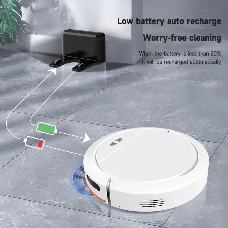 Smart Home Appliances Electric Robotic Vacuum Cleaning Robot Self Cleaning Vacuum Robot