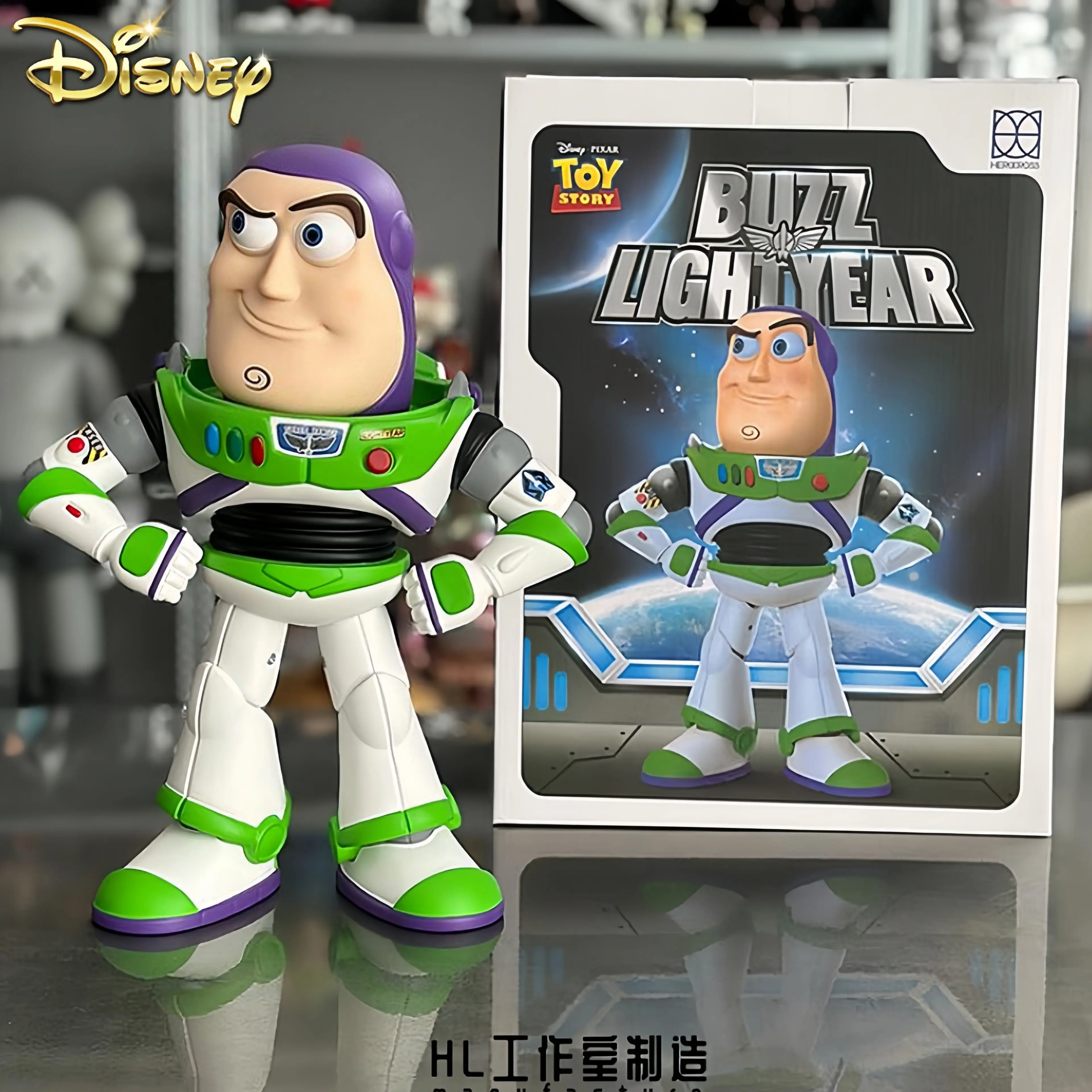 

Buzz Lightyear 36cm Disney Toy Story Home Handmade Fashion Play Anime Character Model Toy Doll Christmas Gift