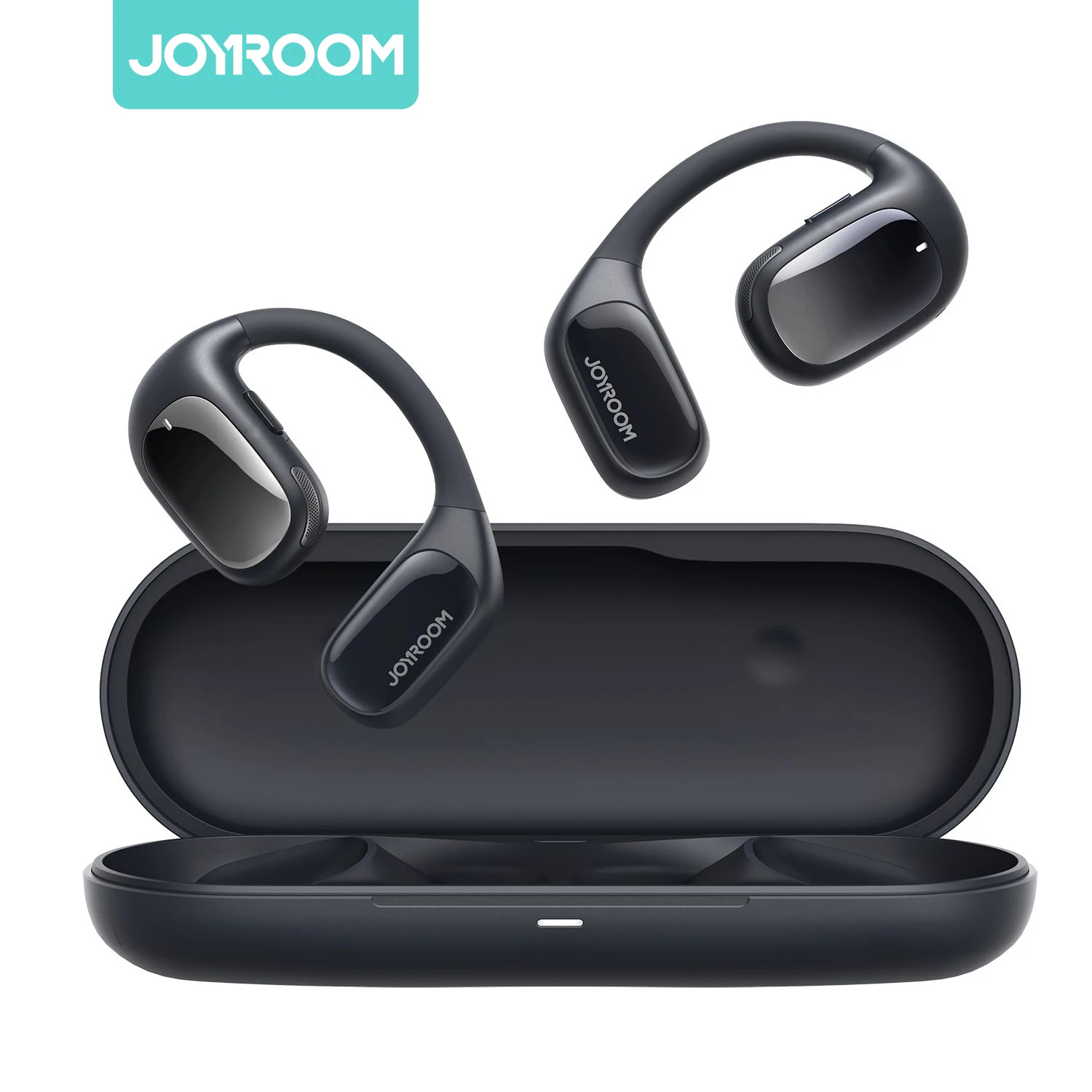 

Joyroom OE1 Bluetooth 5.3 Earphones Wireless Headphones with Mic Button Control Noise Reduction Earhooks Headset for Sports