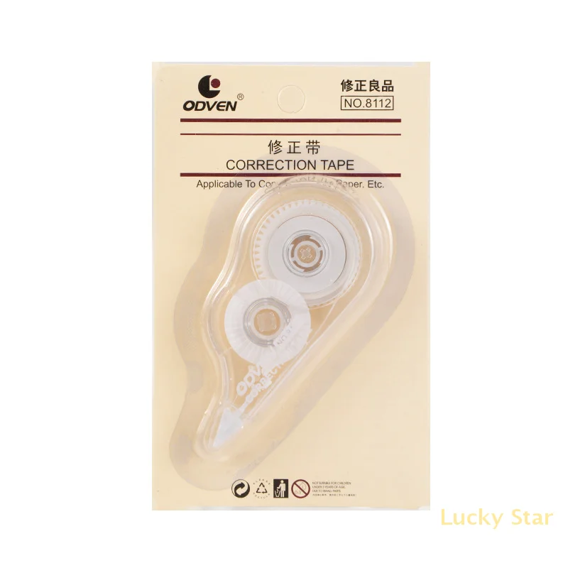 Simple Transparent Correction Tape Cute Portable Student Office Correction Tape Stationery