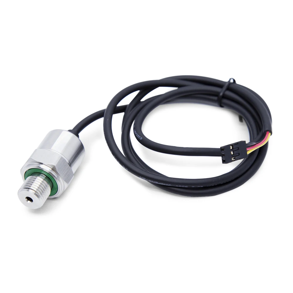 Ss316l G1/4 I2c Transducer Sensor For Plc -1bar 10mpaterminal Connector Pressure Transmitter For Water Oil Gas 5-12v 0.5-4.5v