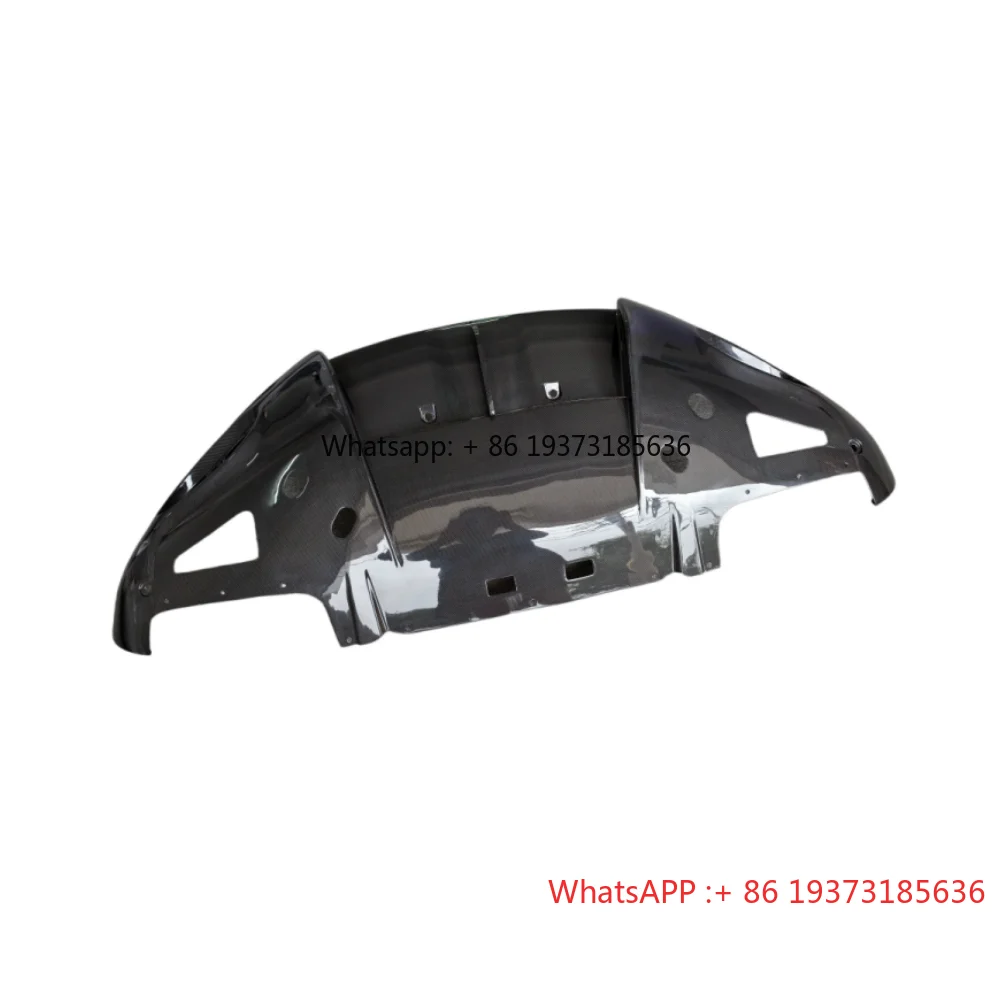 N Style Dry Carbon Fiber Rear Diffuser for Ferrari Roma 2020-2025